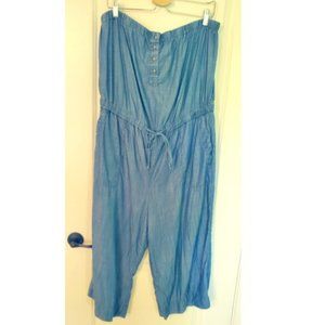 LOFT Denim Jumpsuit